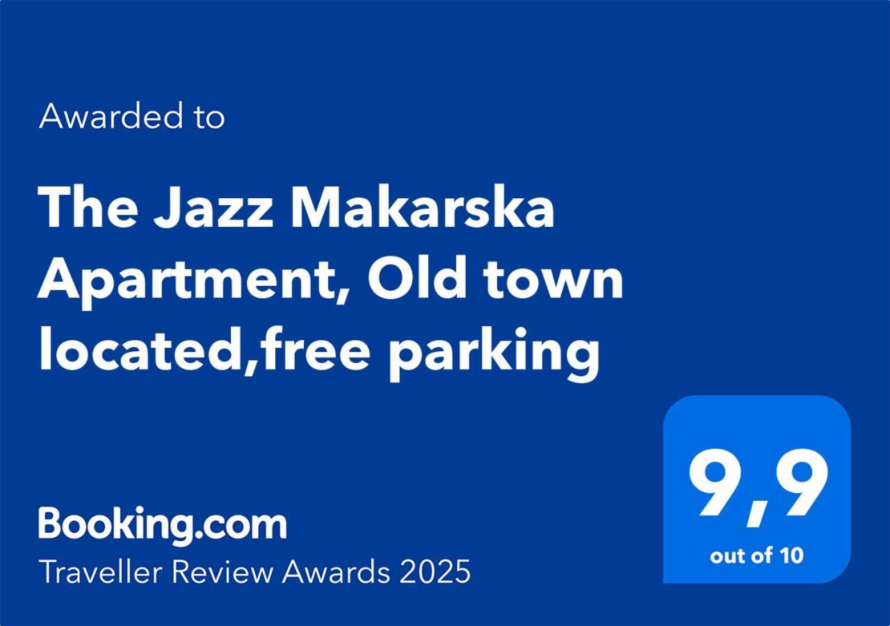 The Jazz Makarska Apartment, Old Town Located,Free Parking Exterior photo